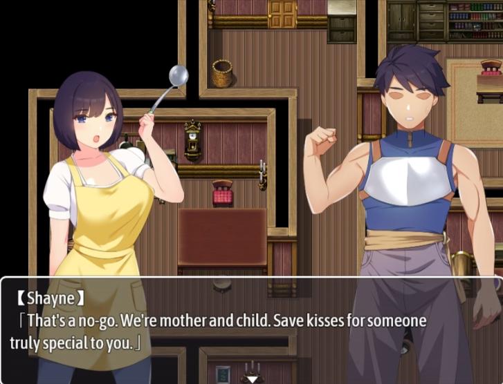 Peroron Workshop - Kaasan NiGatikoi - I'm in love with my mother. Even though I'm her son, we have sex and become a couple and make babies every night [Mother-son incest RPG] Ver.1.00 (eng) Porn Game